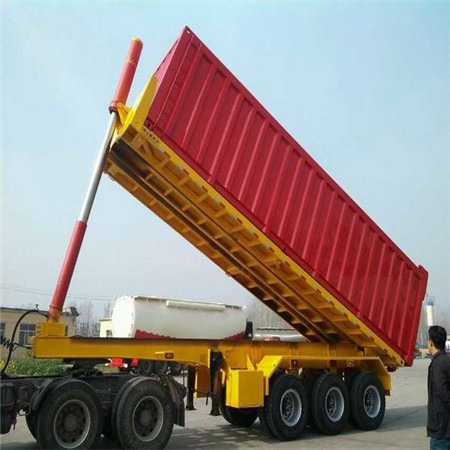 平板自卸半掛車(chē)